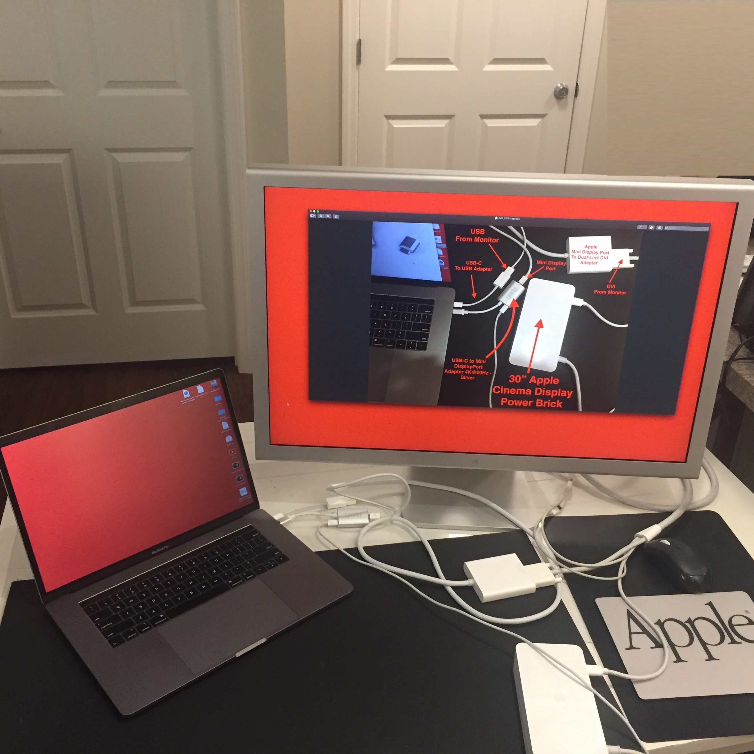 How to Hook Up Old Apple 30