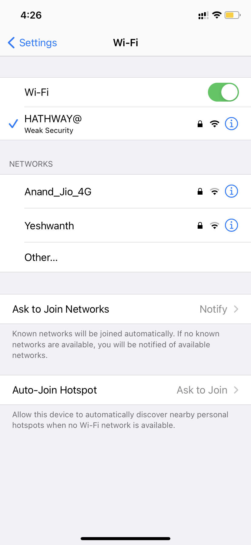 Hey My Wifi Range Is Connected Under Th Apple Community