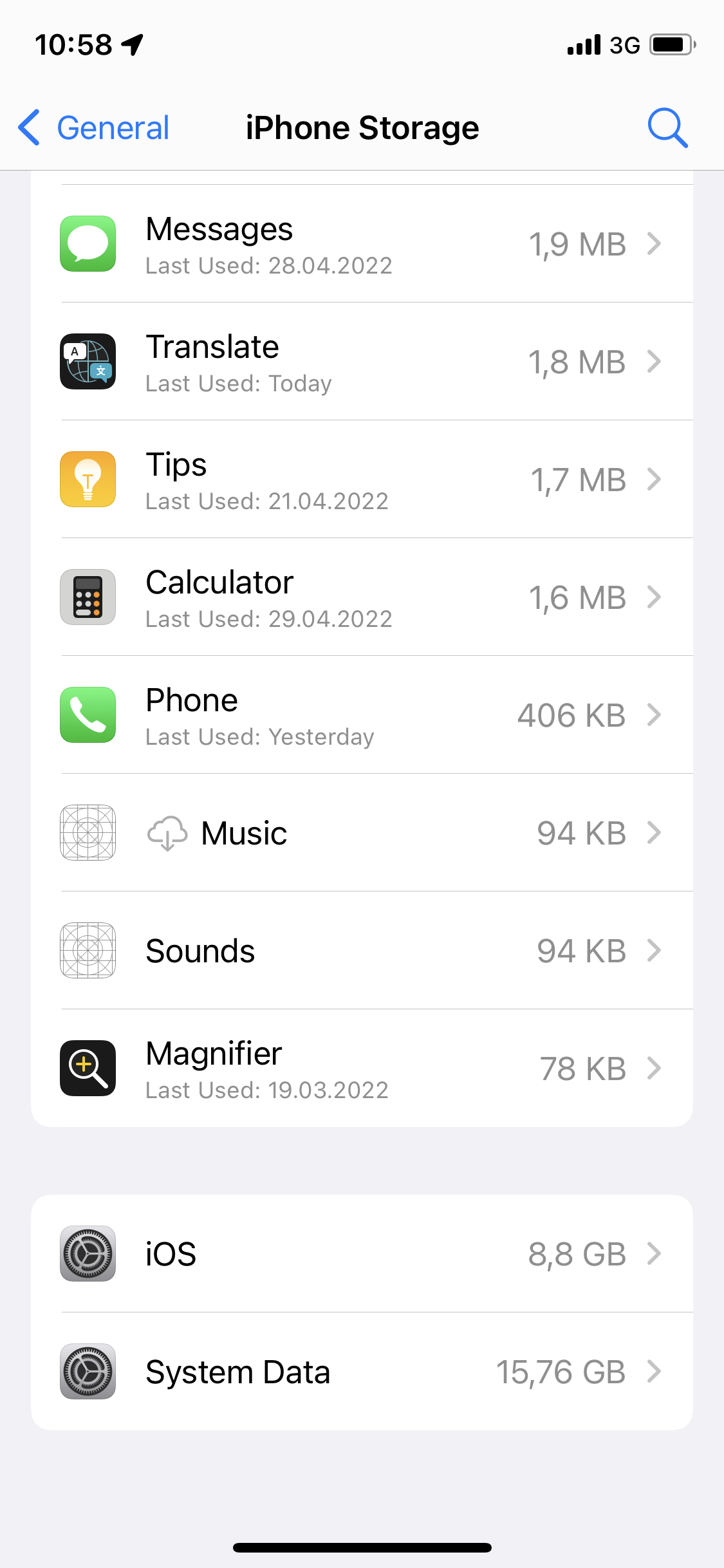 System data and IOS occupy 1/3 of my stor… Apple Community