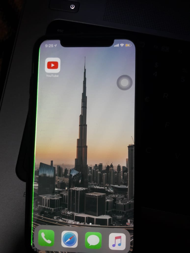Iphone X Green Line in LCD - Apple Community
