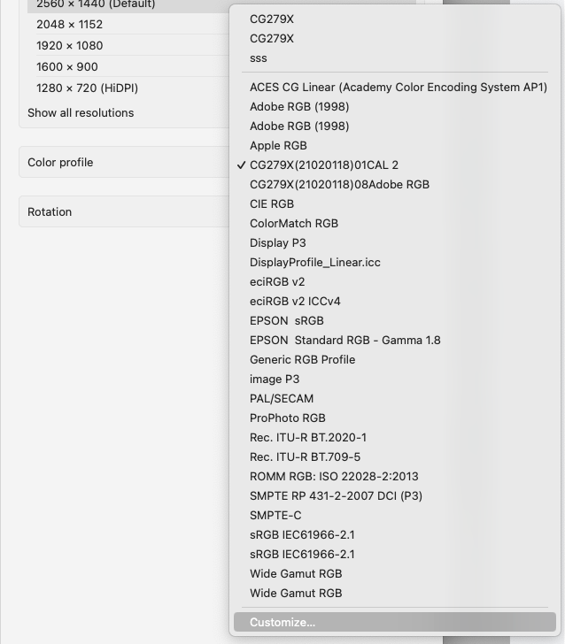 MacBook Pro Display too yellow compared t… Apple Community