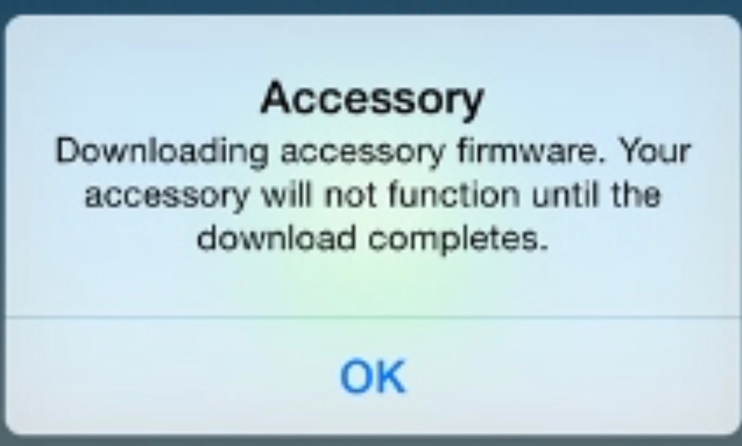 Downloading Accessory Firmware Iphone