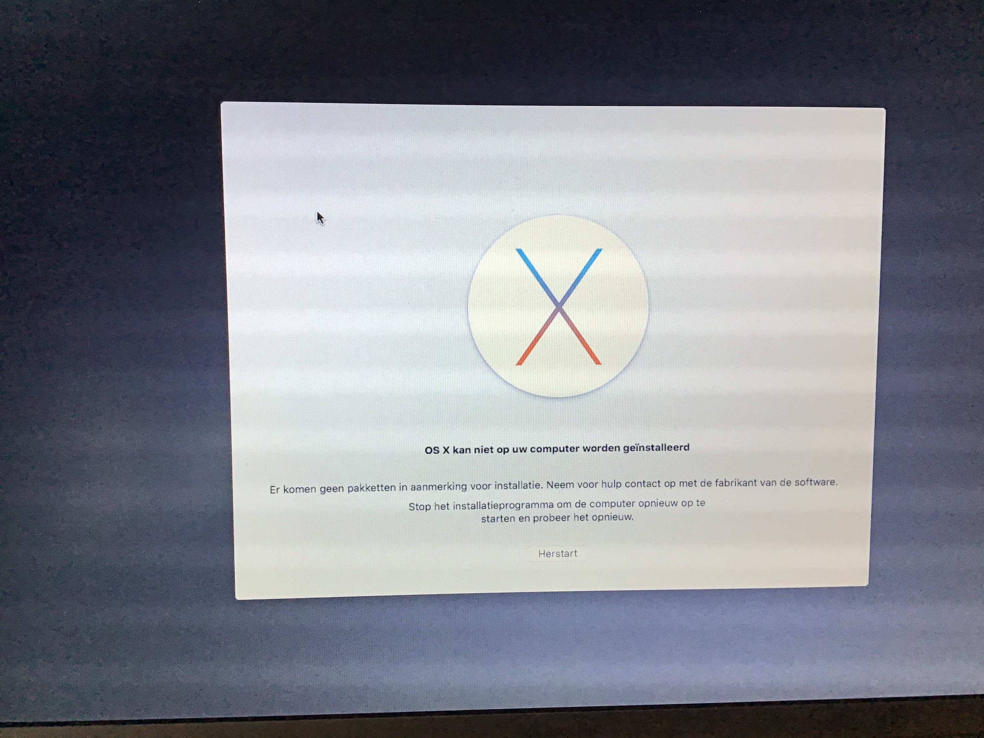 Reinstall El Capitan