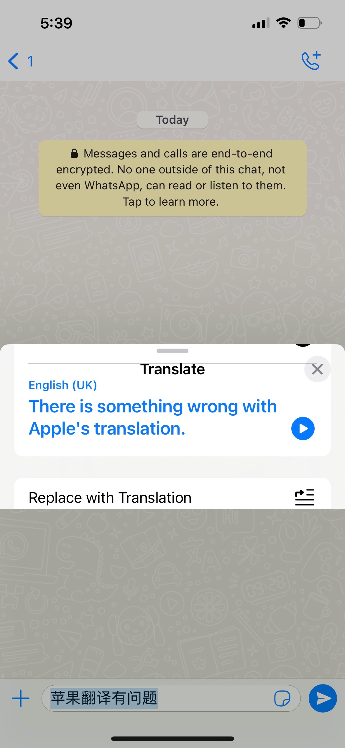 ios-16-translation-bug-apple-community