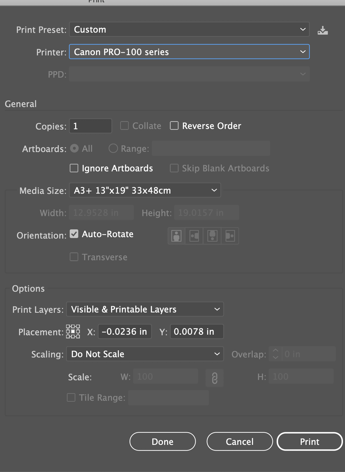 Canon Pro print driver not visi… - Apple
