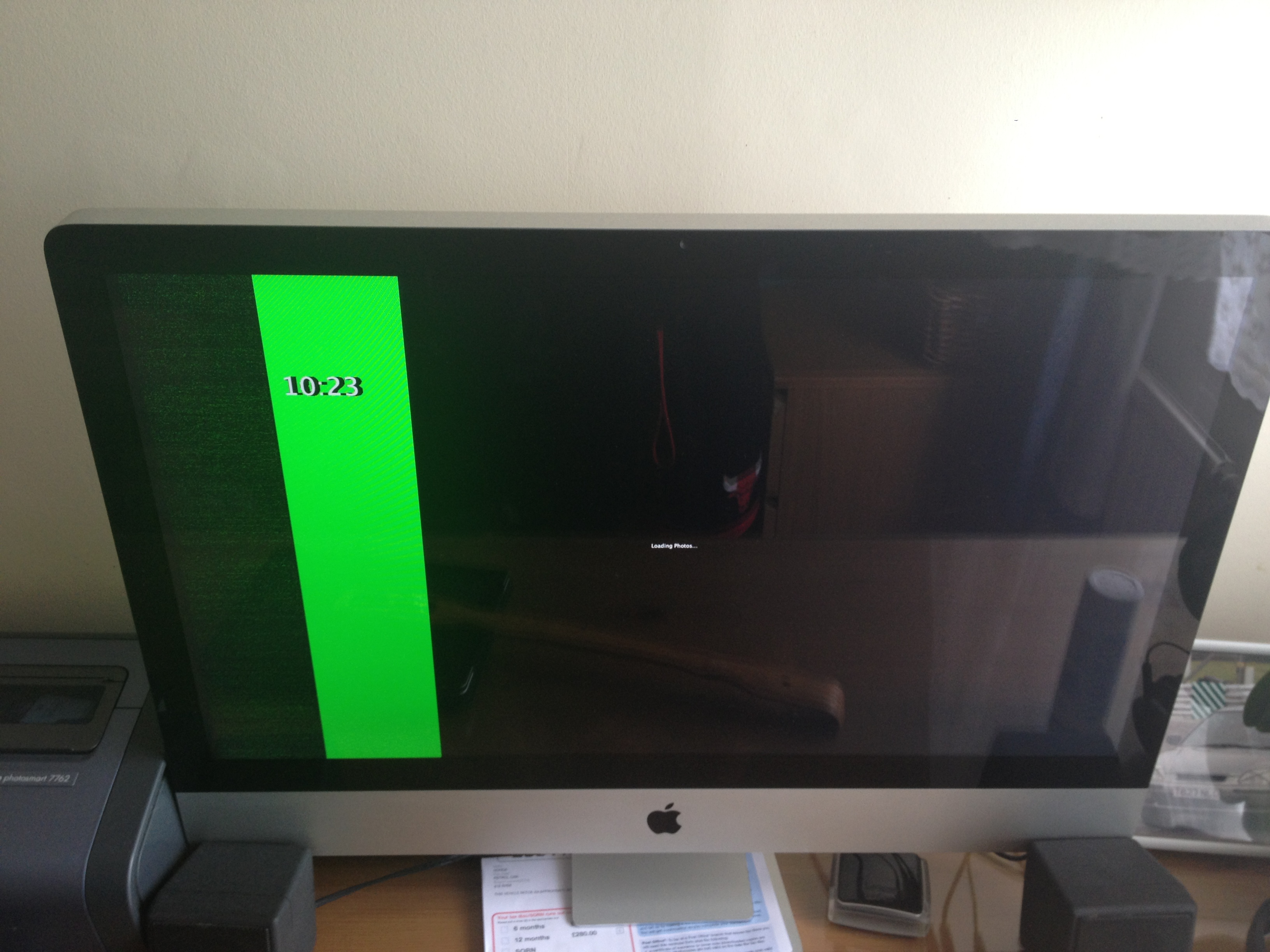 Vertical green lines on 2011 27" imac Apple Community
