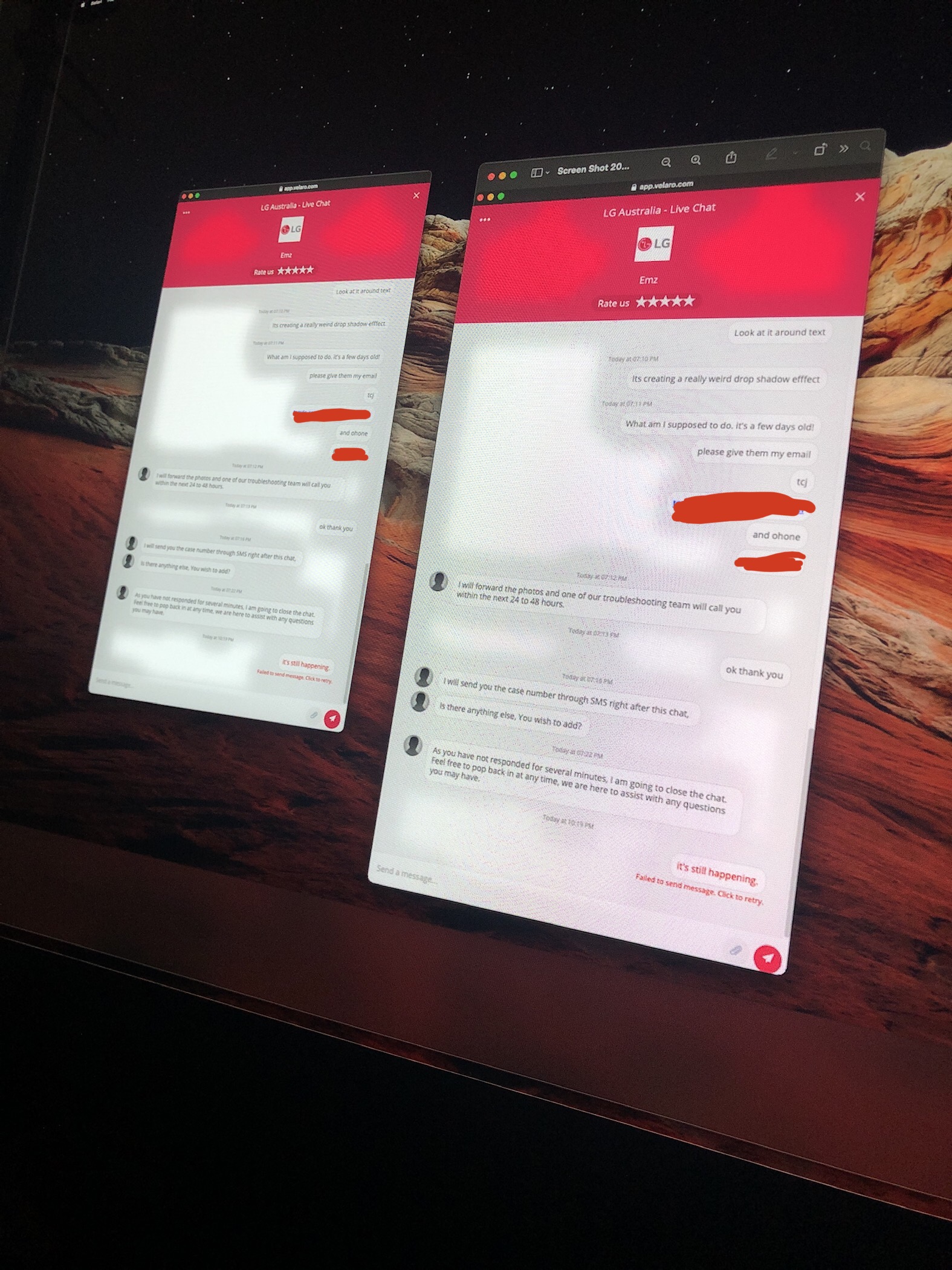 LG C1 OLED Burn In sort of Apple Community