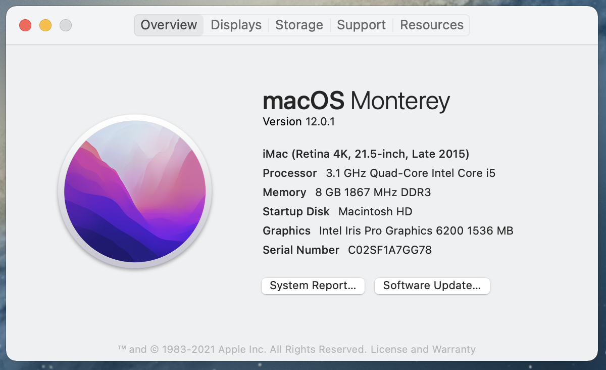 Upgraded to Monterey and now cannot acces… - Apple Community