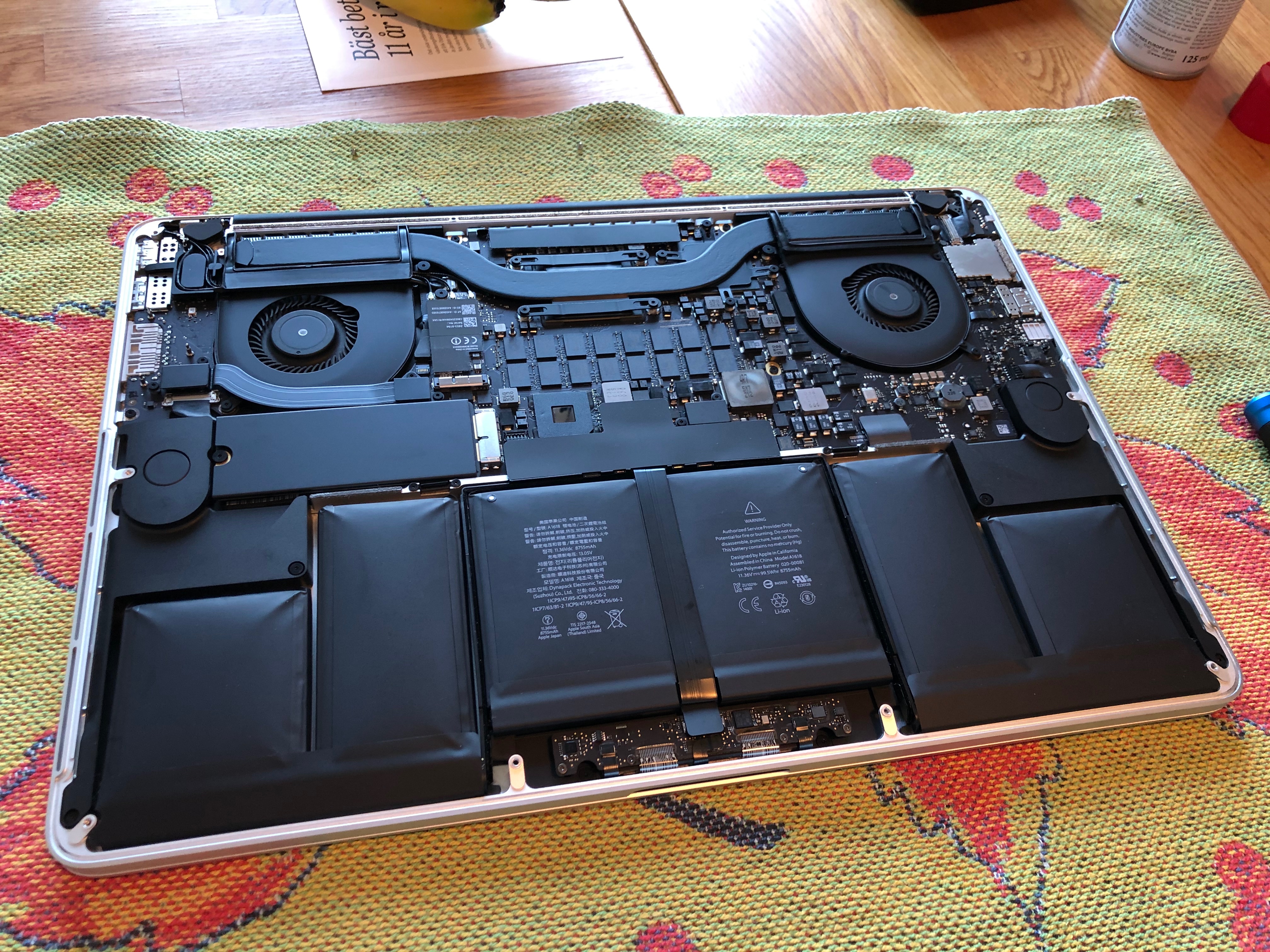 MacBook Pro 15” 2015 battery - Apple