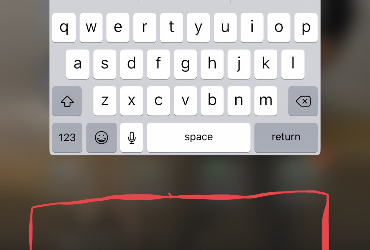 What is the gray bar at the bottom of the… Apple Community