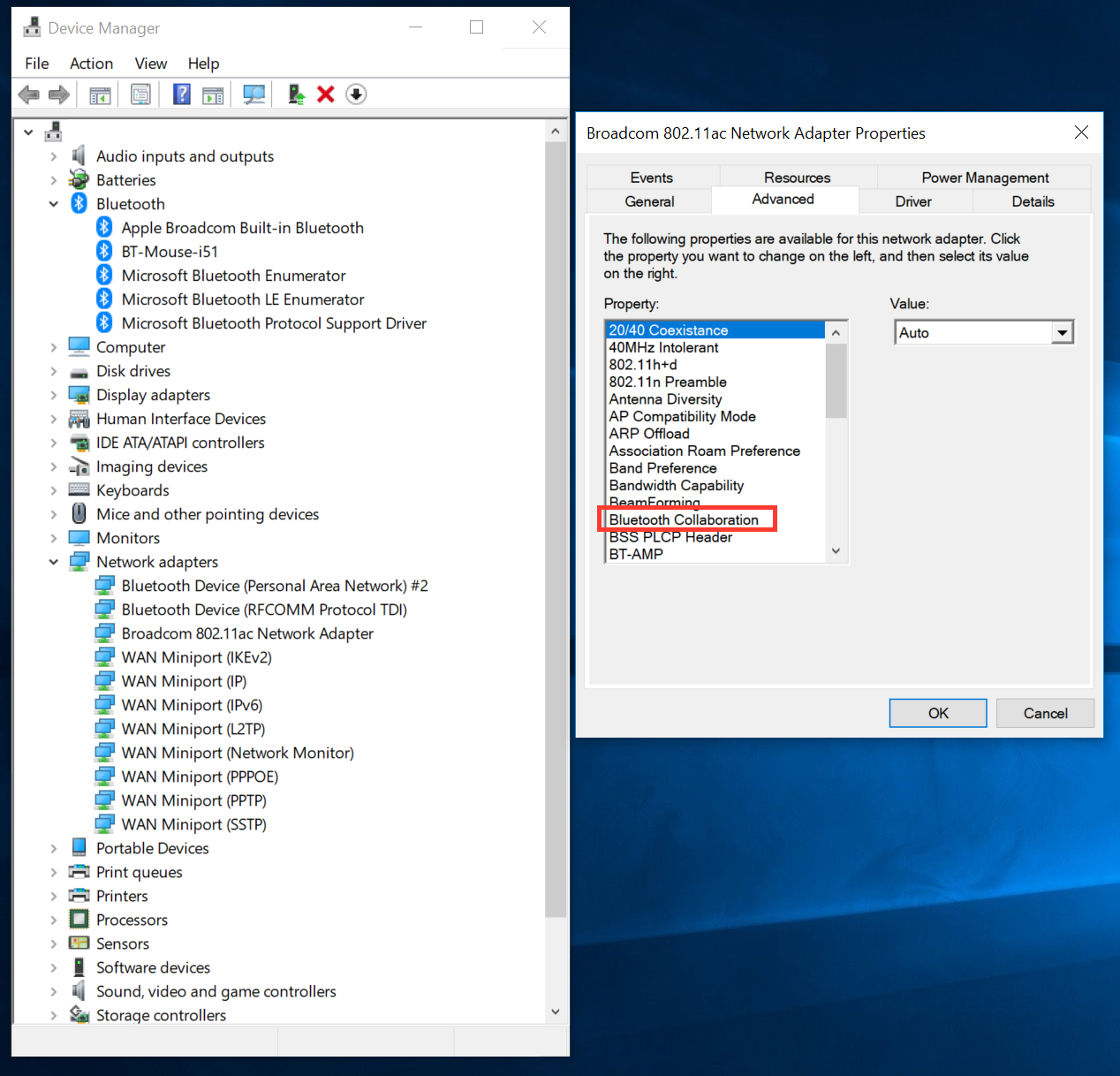 Bluetooth Won't Connect on Windows 10 Boo… Apple Community