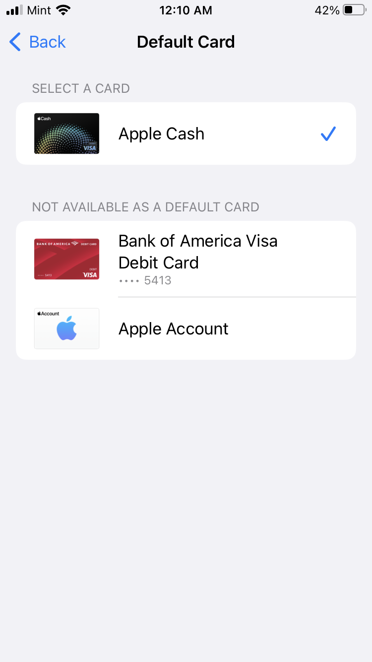 Want to use my apple acct balance but can… - Apple Community