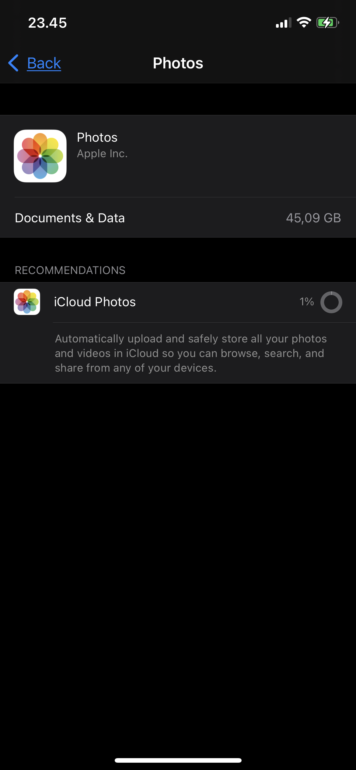 My icloud stay at 1 Apple Community