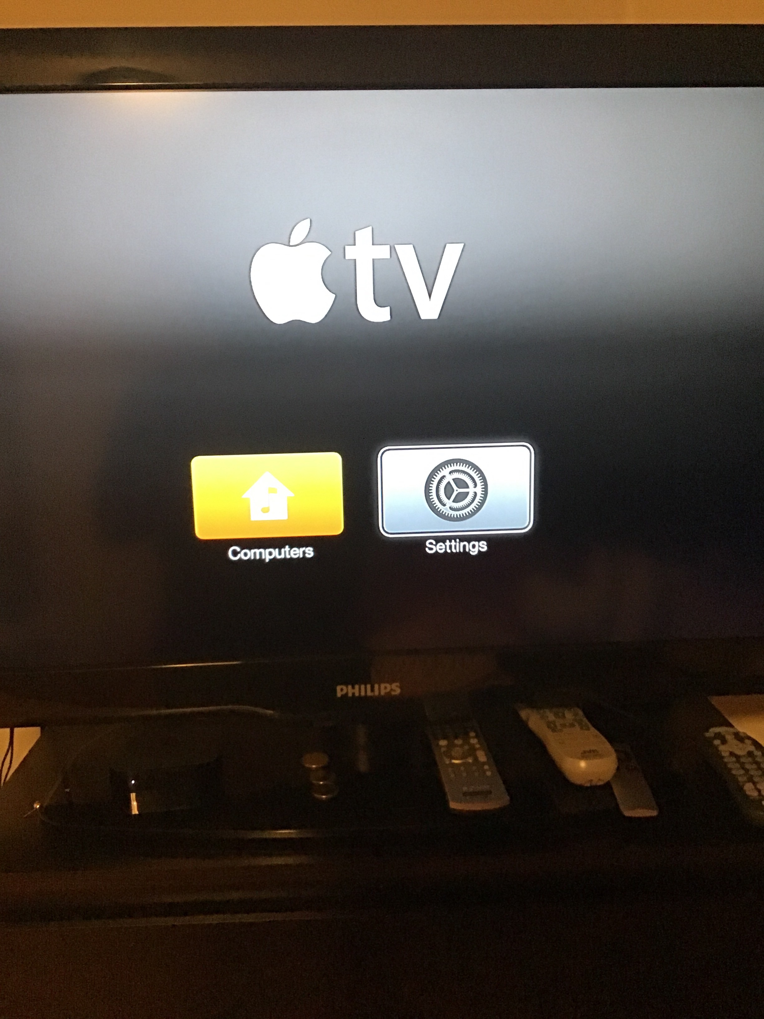 AppleTV wont go back to main menu