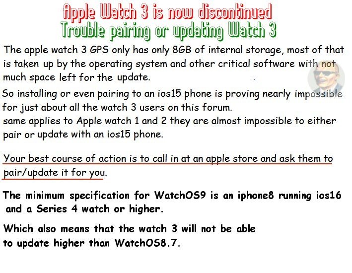 Apple Watch Series 3 stuck on preparing w Apple Community