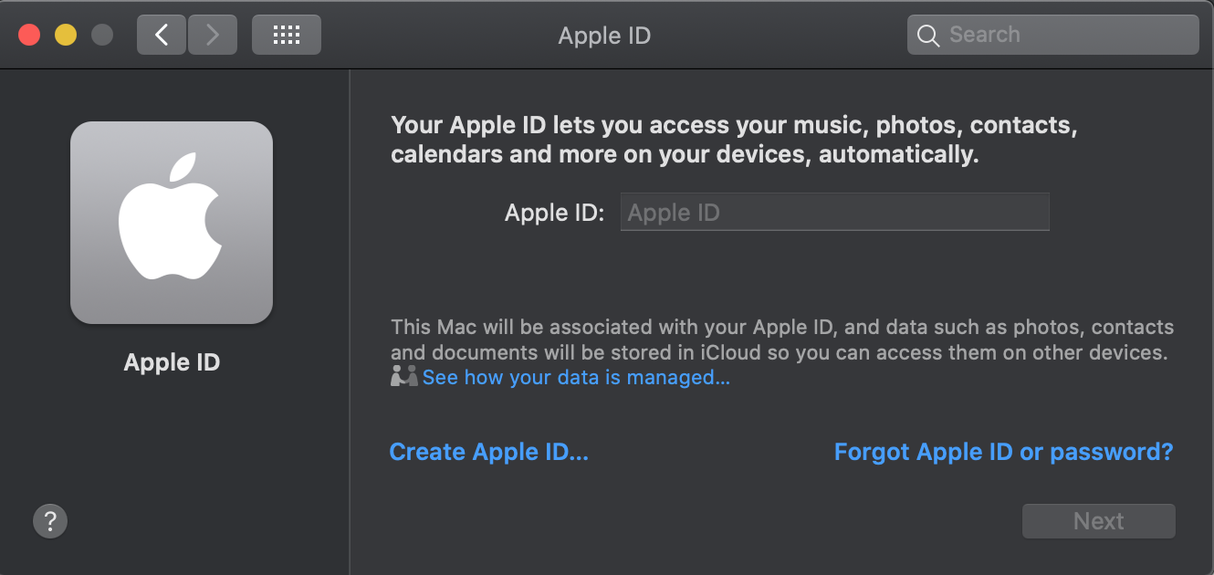 I can't log into my apple ID on macbook p… - Apple Community
