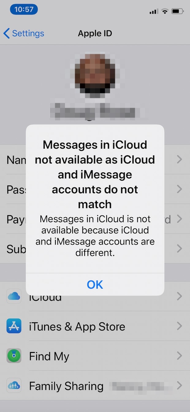 Messages in iCloud not available as iClou… - Apple Community