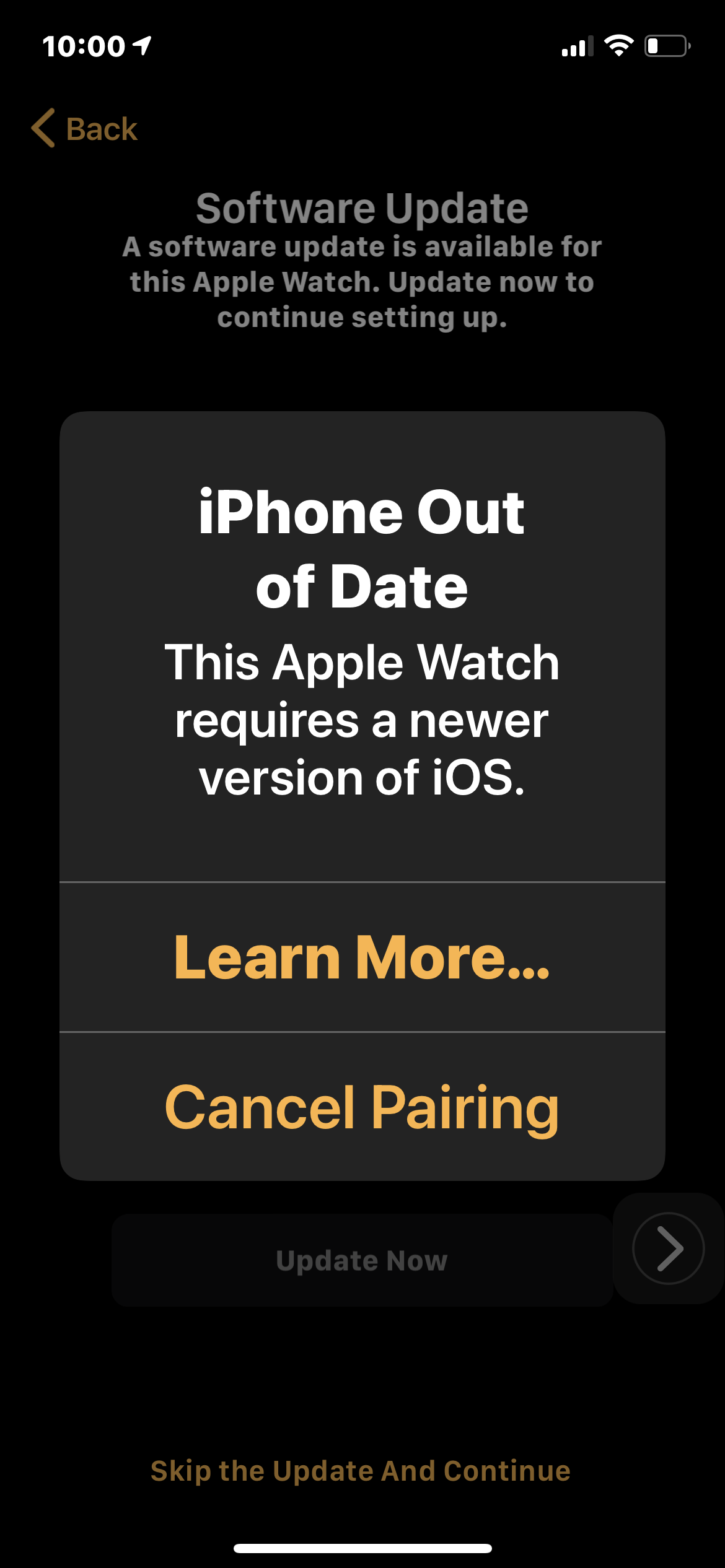 Setting up apple watch series online 1