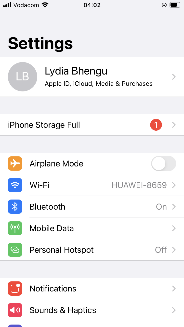 iPhone storage Apple Community