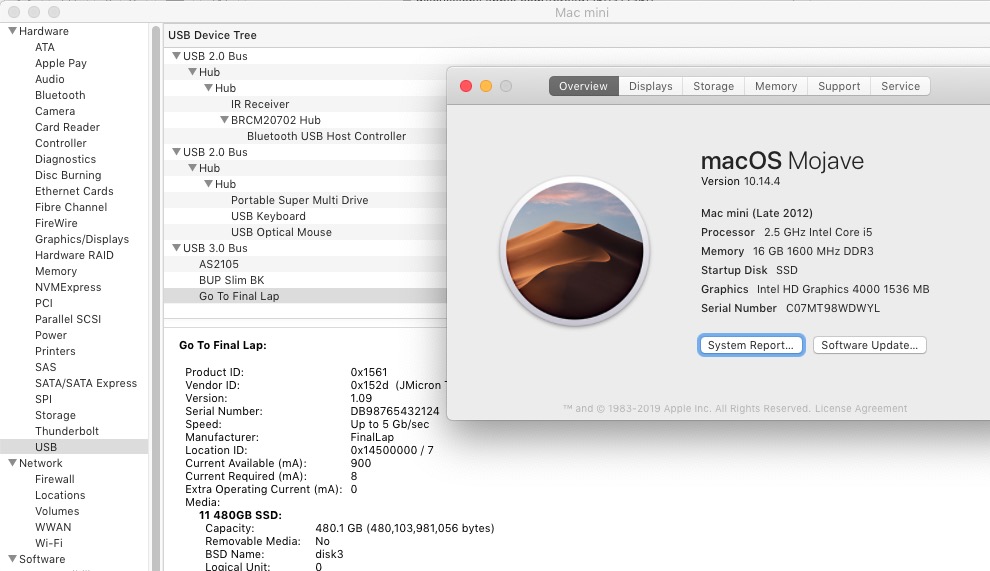 USB on Mac Mini Late 2012 Apple Community
