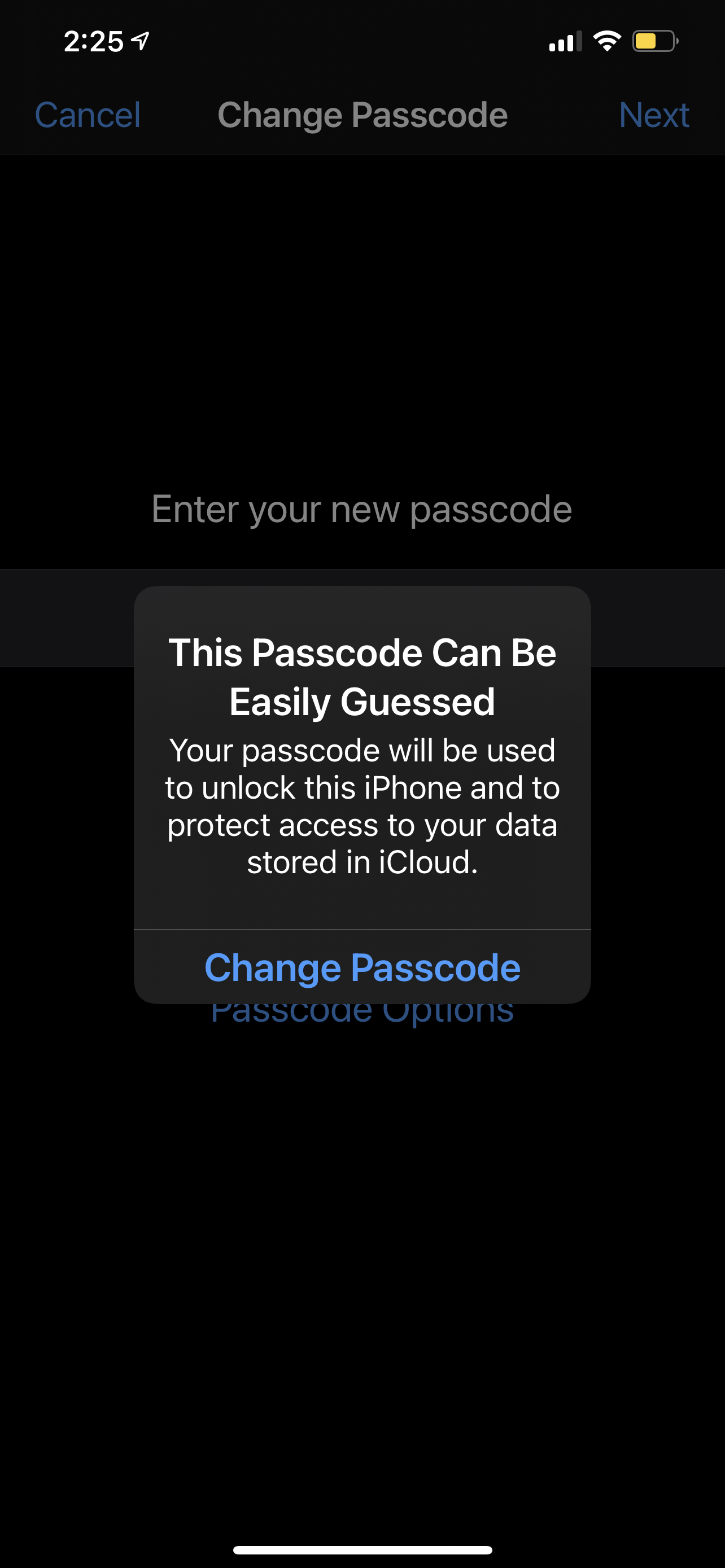 I Can t Change My IPhone XR Passcode Or T Apple Community