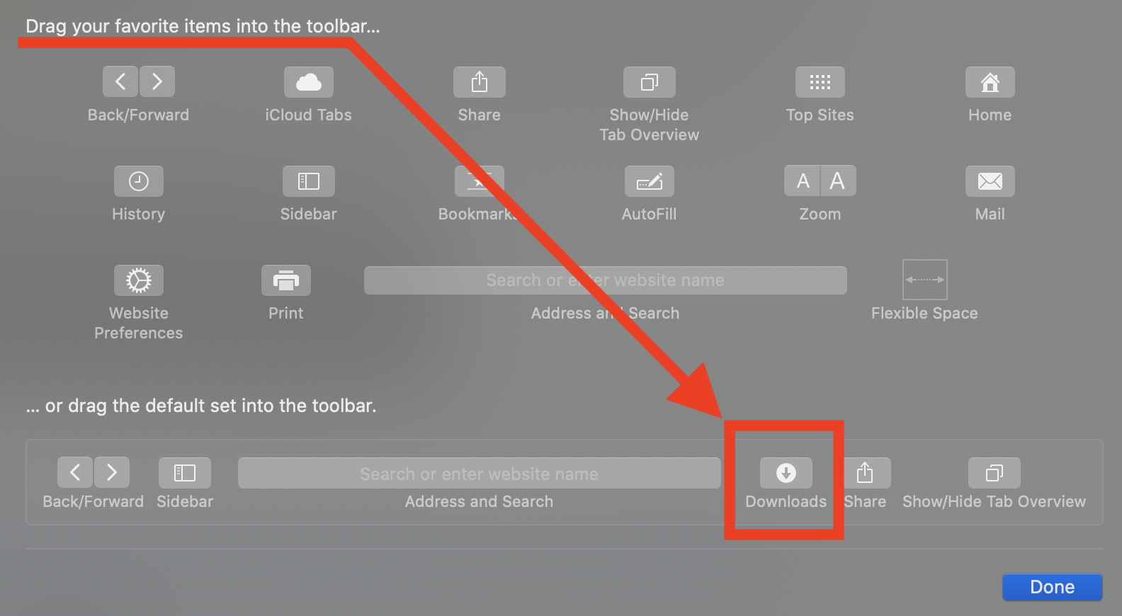 Where is the Safari Download button? Apple Community
