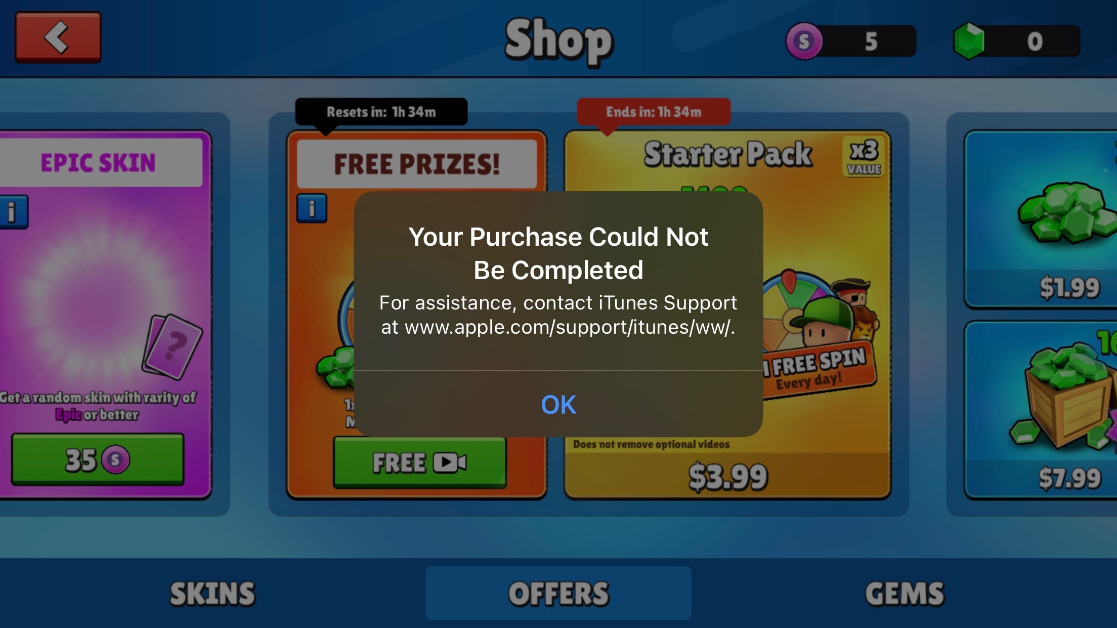 Your Purchase Could Not Be Completed - Apple Community