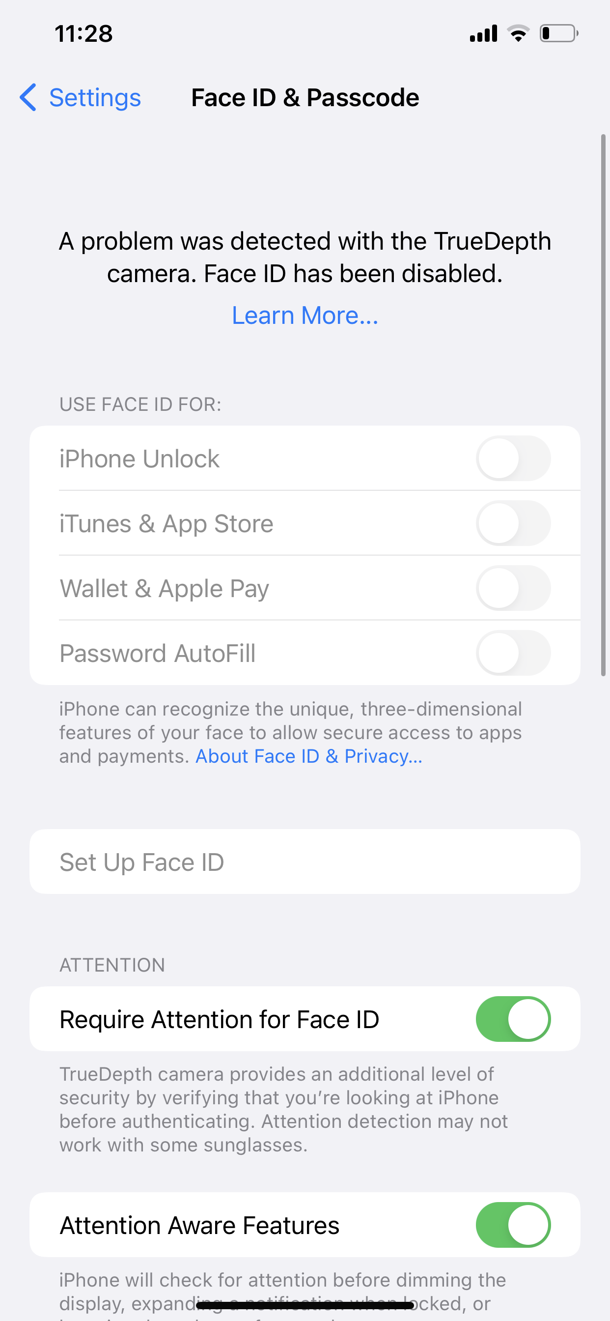 Face ID has been disabled Apple Community