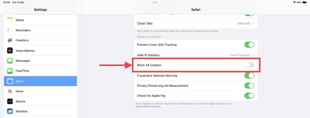 how-do-i-turn-on-cookies-on-my-ipad-apple-community