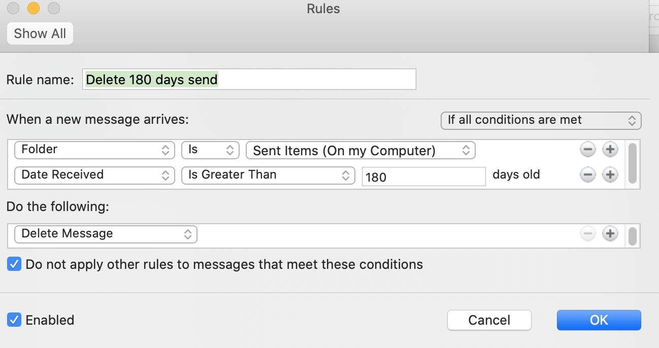 Outlook 365 Mac How To Nuke Messages Apple Community