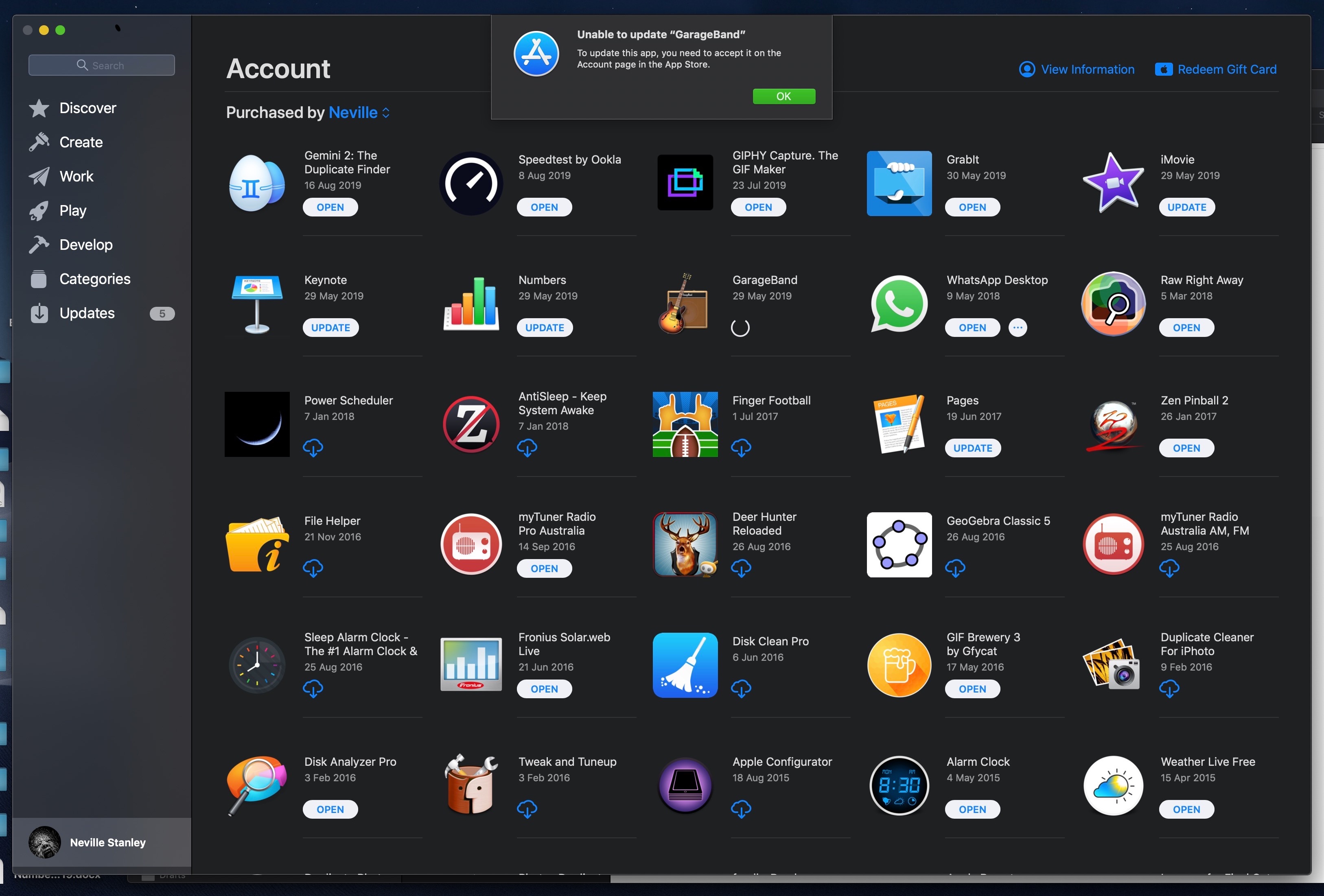 App Store unable to download update becau… Apple Community