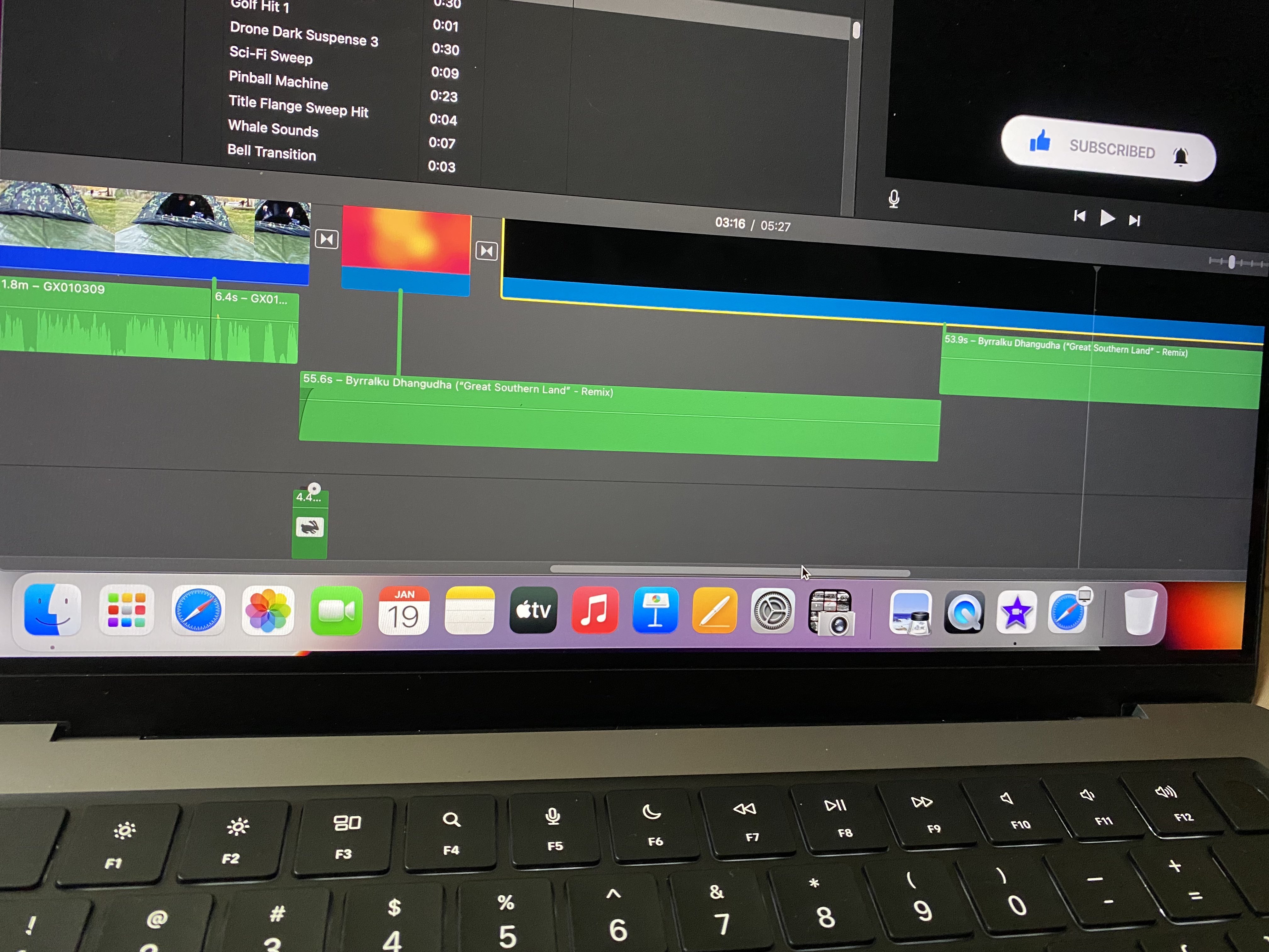 My mp3 file is no longer playing in iMovie Apple Community