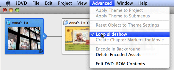 iDVD: Making A Looping DVD 