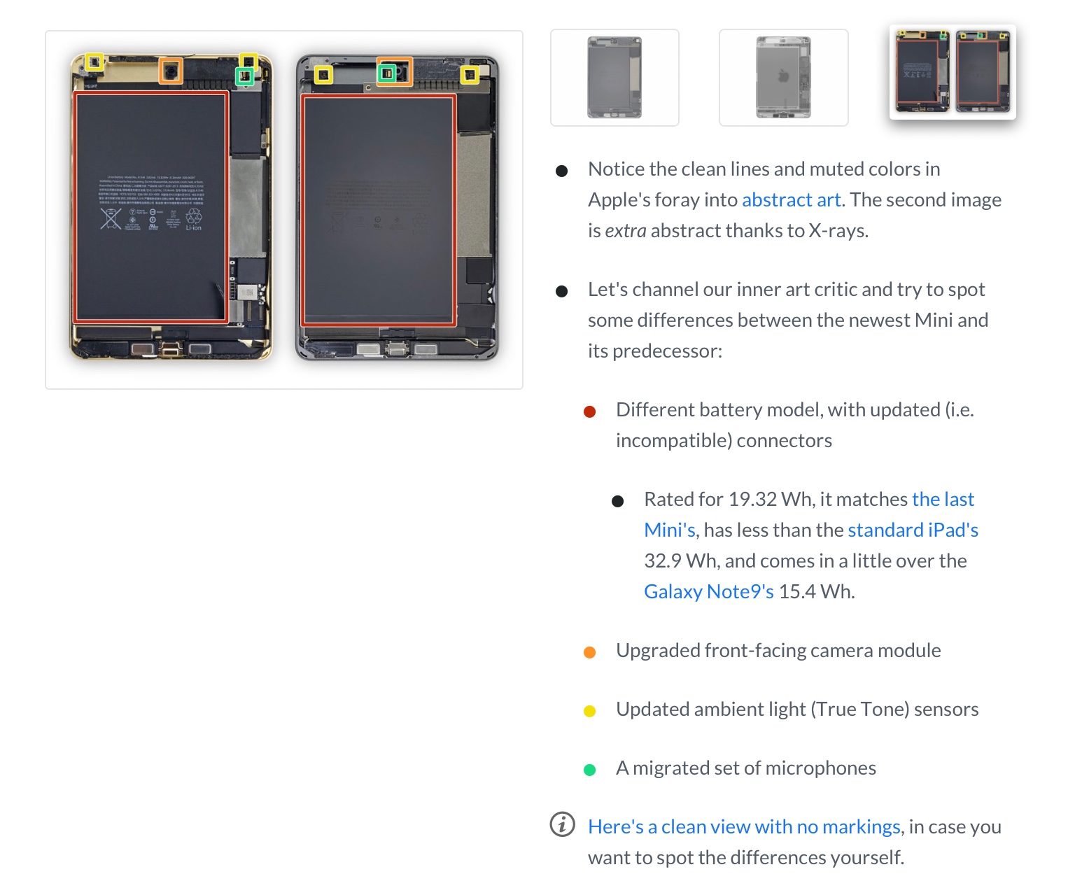 iPad mini 4/5 ambient light sensor locati… Apple Community