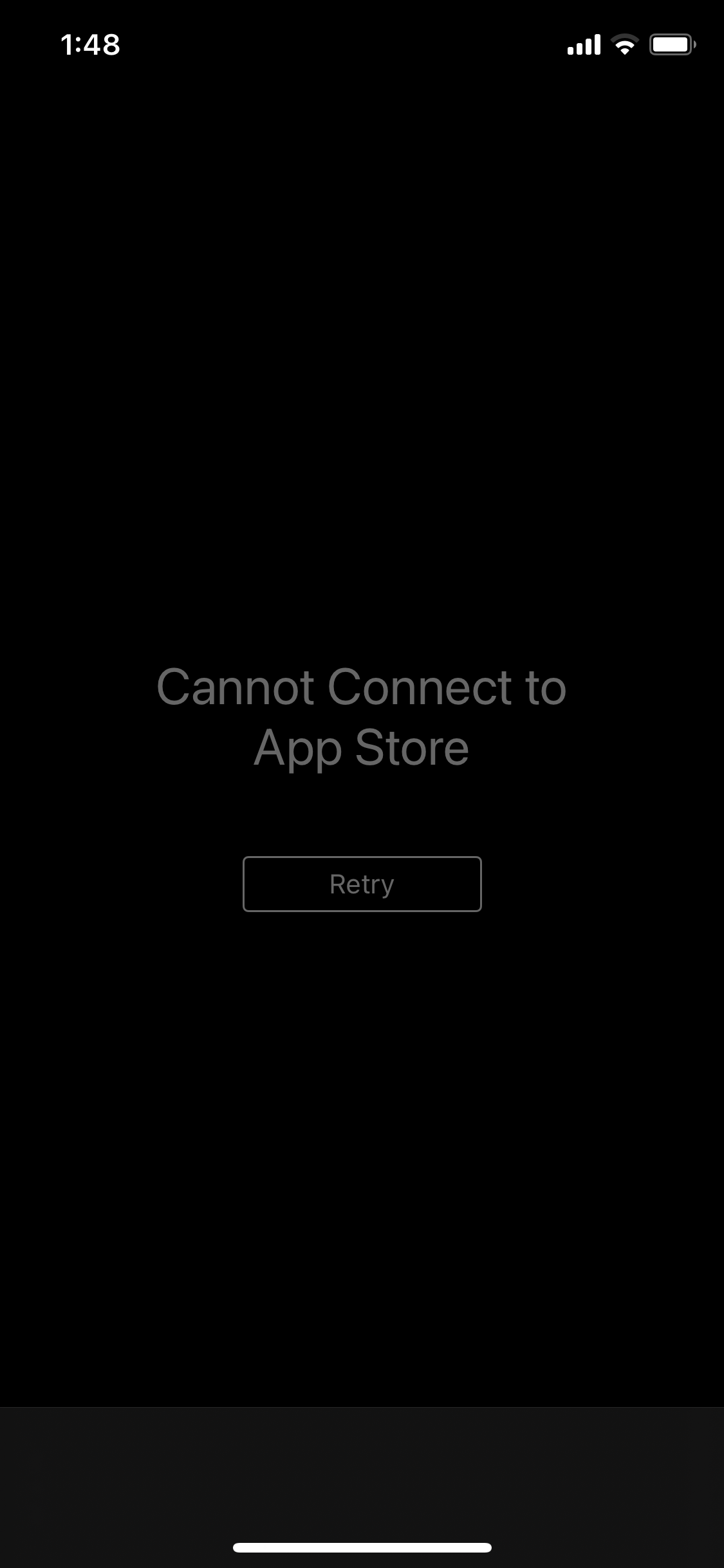 Cannot Connect To App Store Apple Community