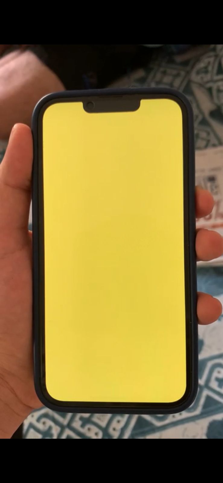Iphone 13 Pro Screen turned Yellow after … Apple Community