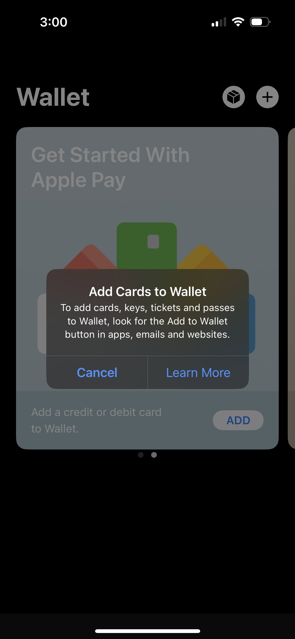 Trying to add debit card into wallet but … Apple Community