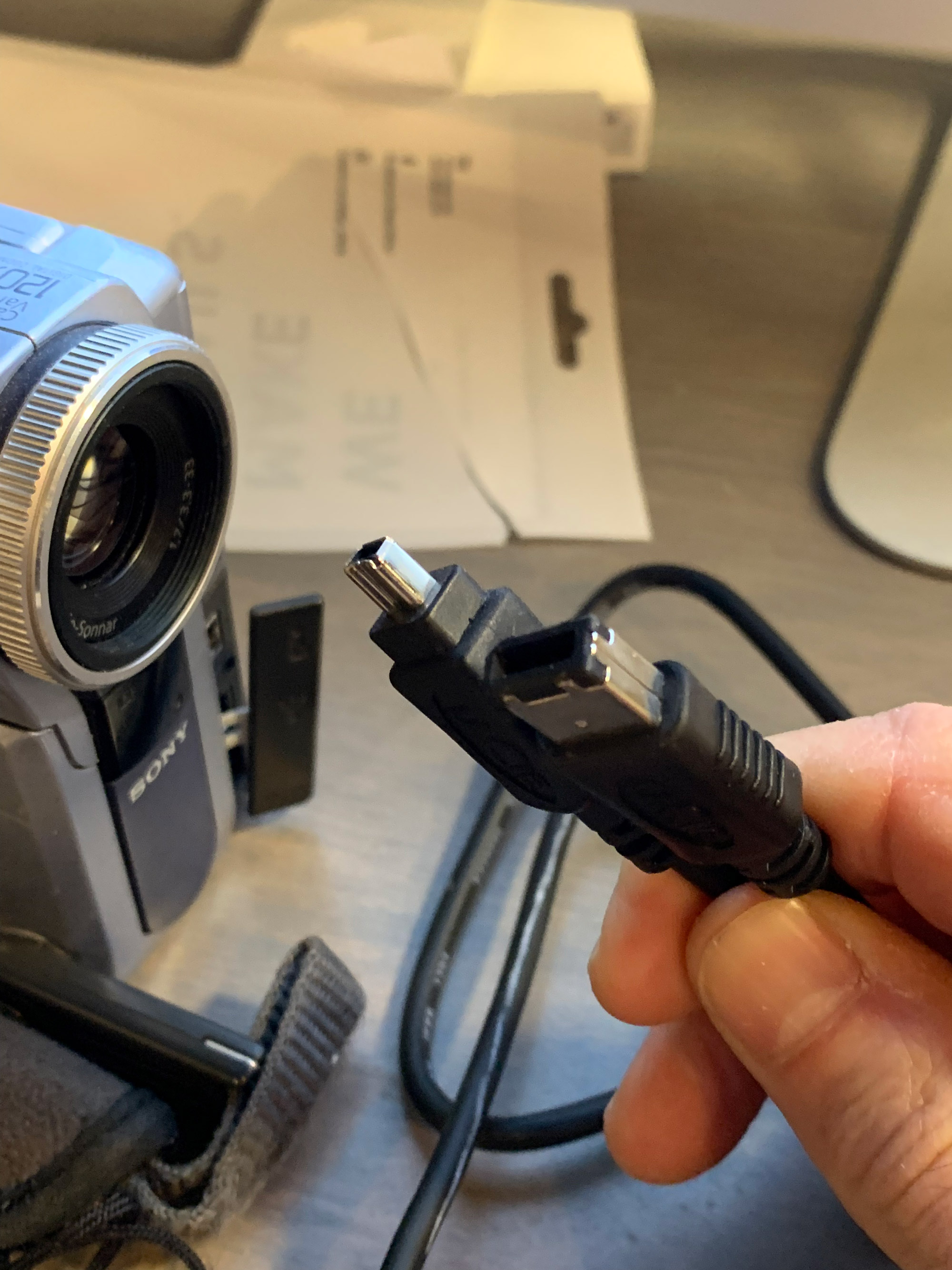 iMac won't recognize mini DV camcorder Apple Community