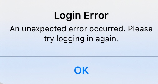 Incorrect username and password when logg… - Apple Community