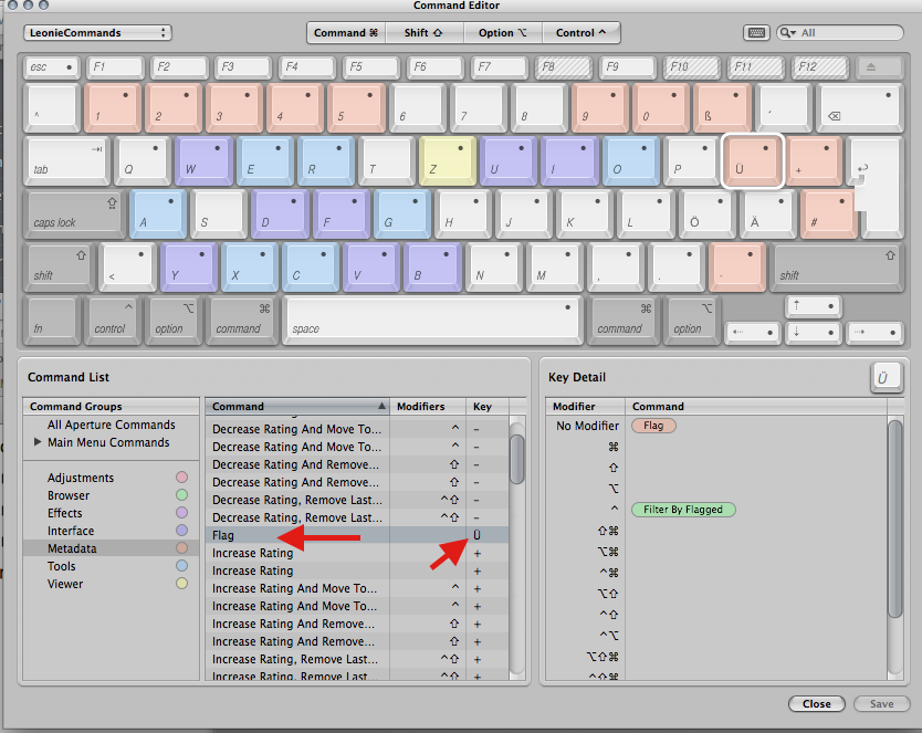 Keyboard shortcut for "Flag" Apple Community