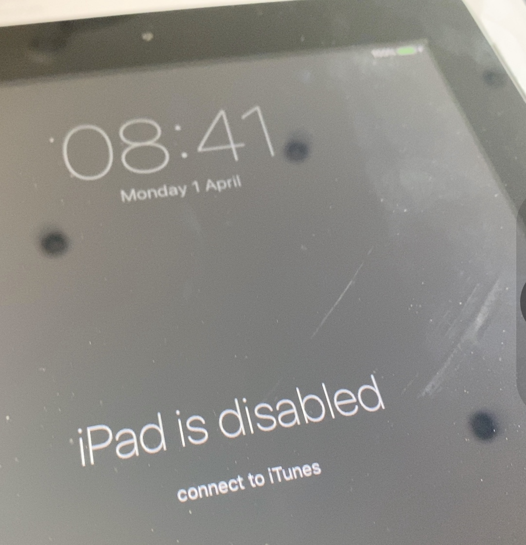 iPad disabled please help! Password enter… Apple Community