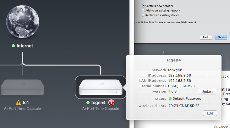 Time Capsule And Existing Wireless Networ Apple Community