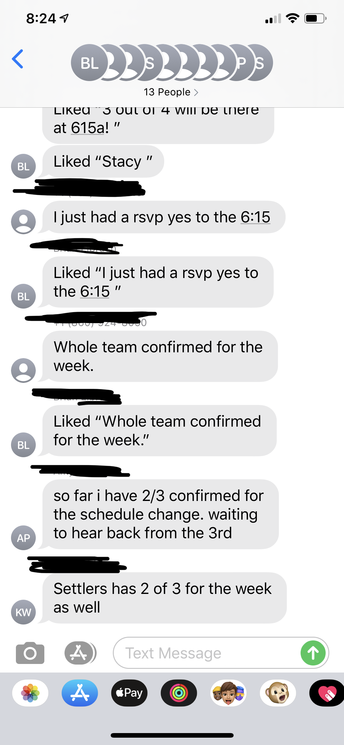 Group chat not working on android