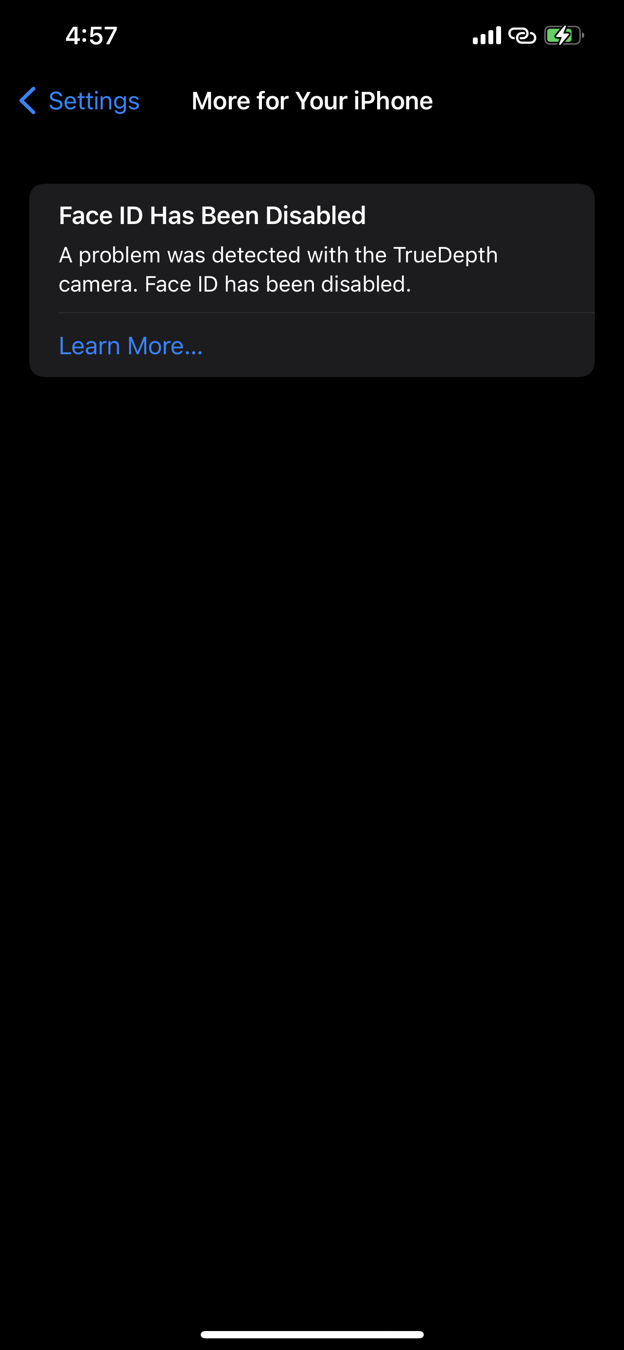 Disabled face id - Apple Community