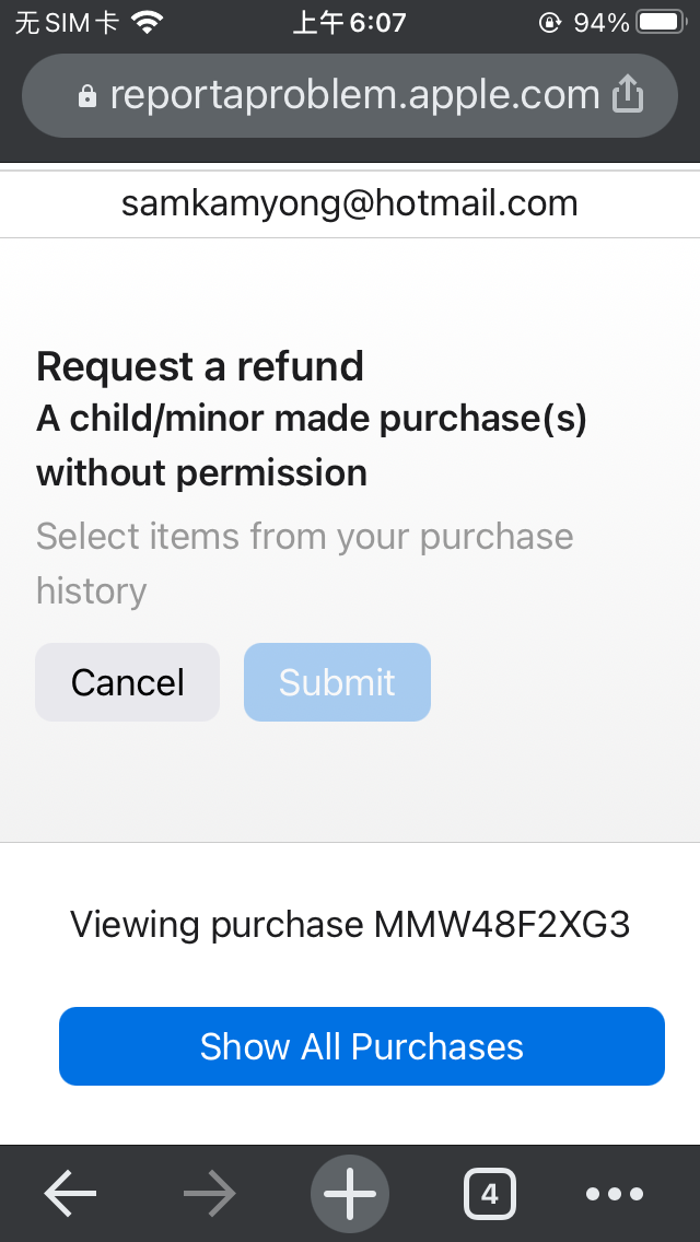 not eligible for refund - Apple Community