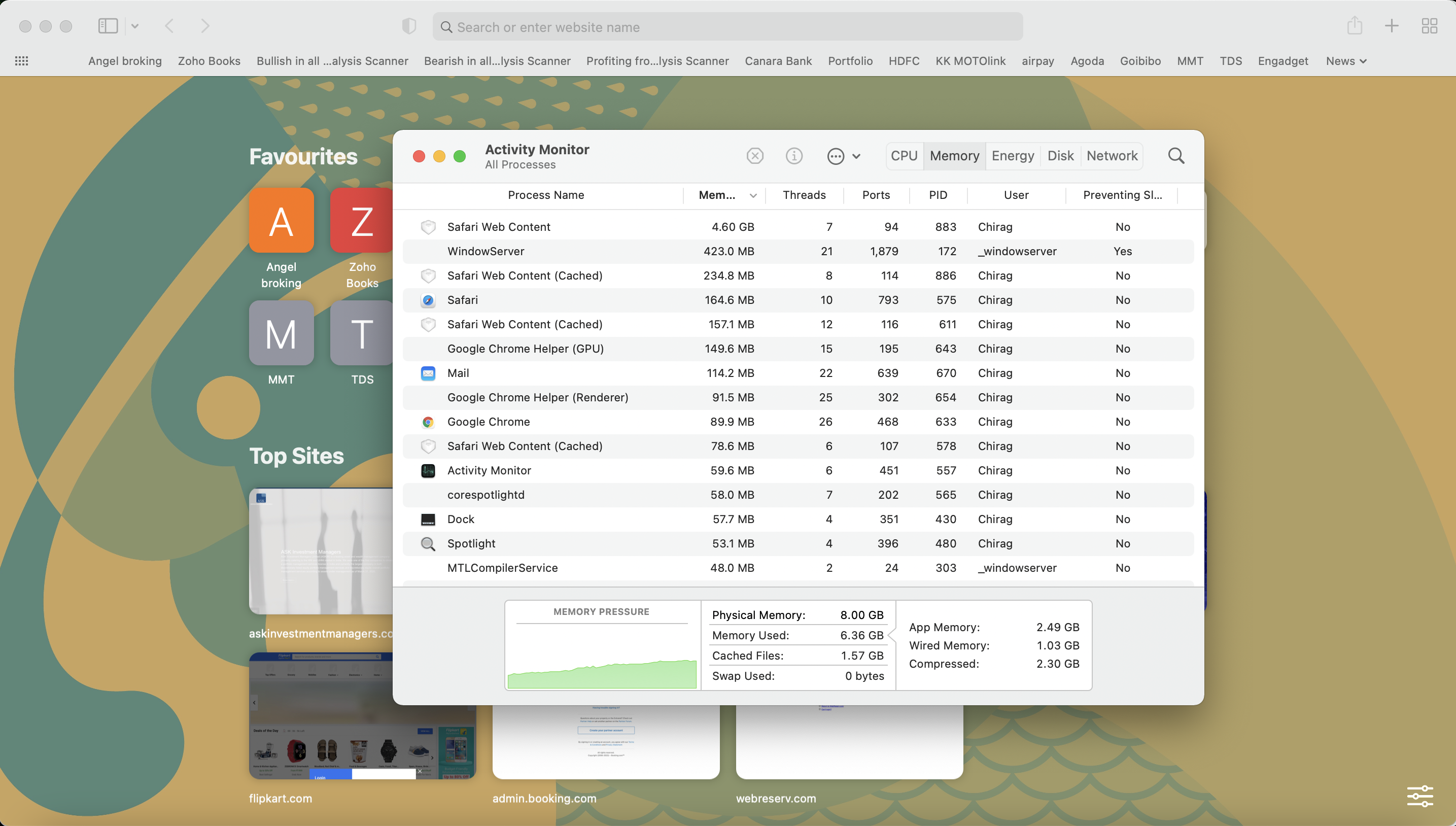 Safari  content very high memory usage Apple Community