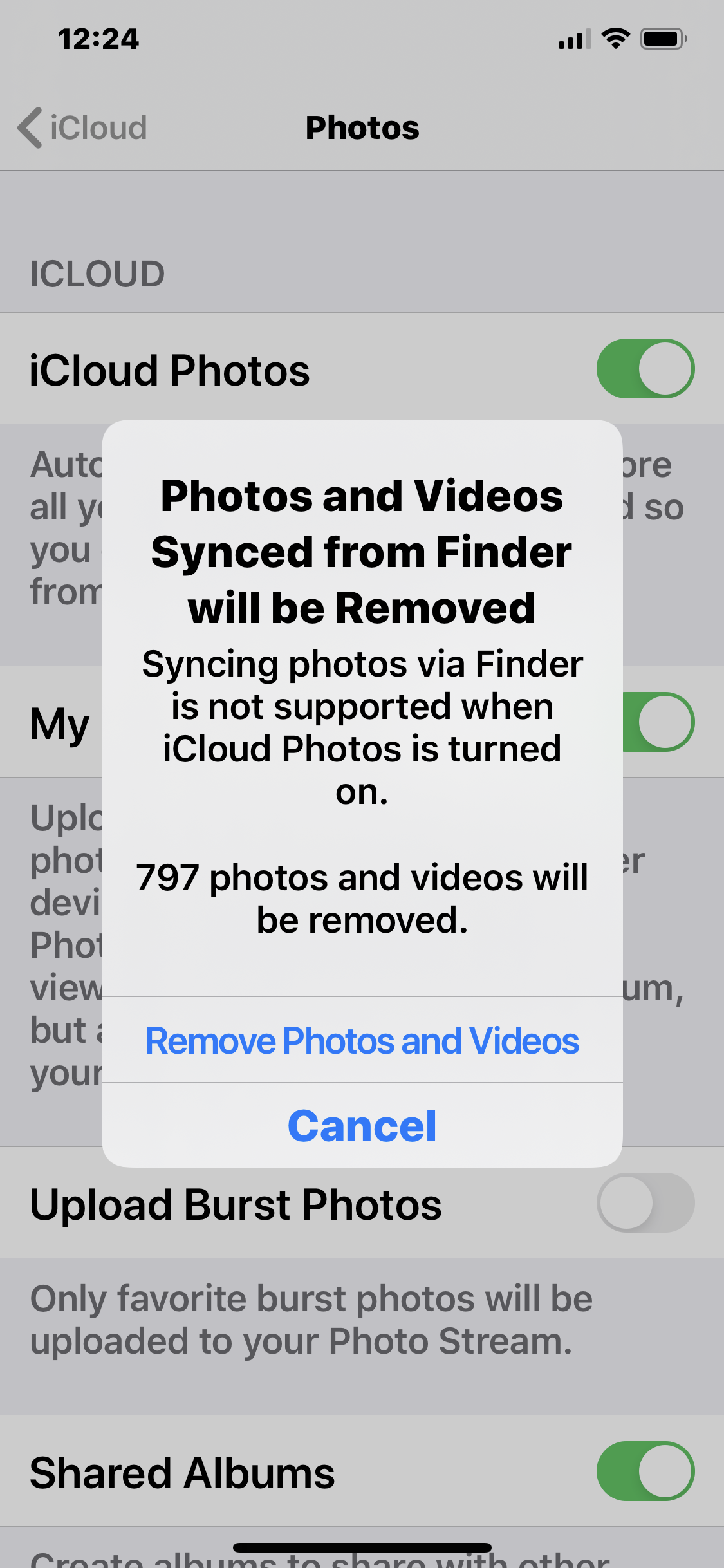 Syncing photos via finder is not supporte… Apple Community