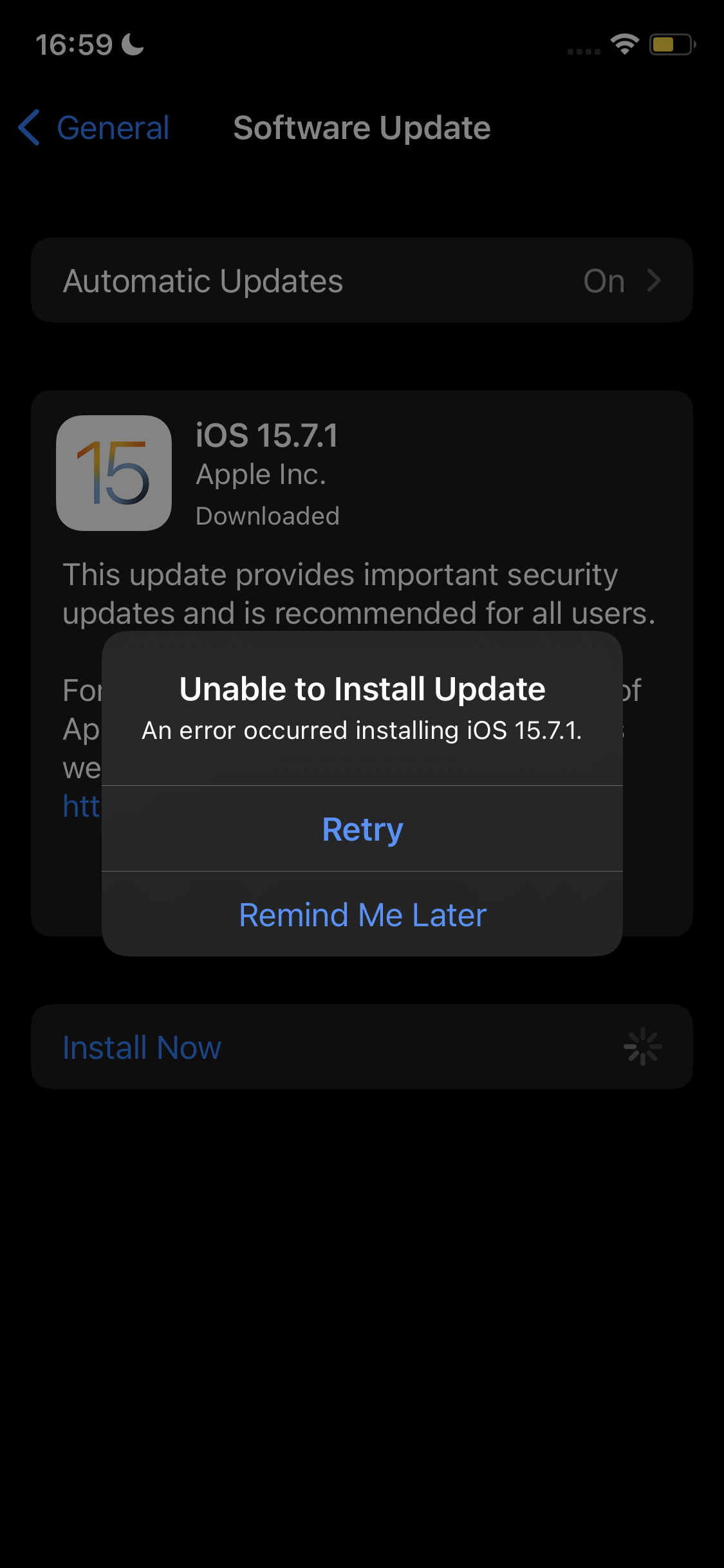 My iPhone doesn’t want to update to iOS 1… Apple Community