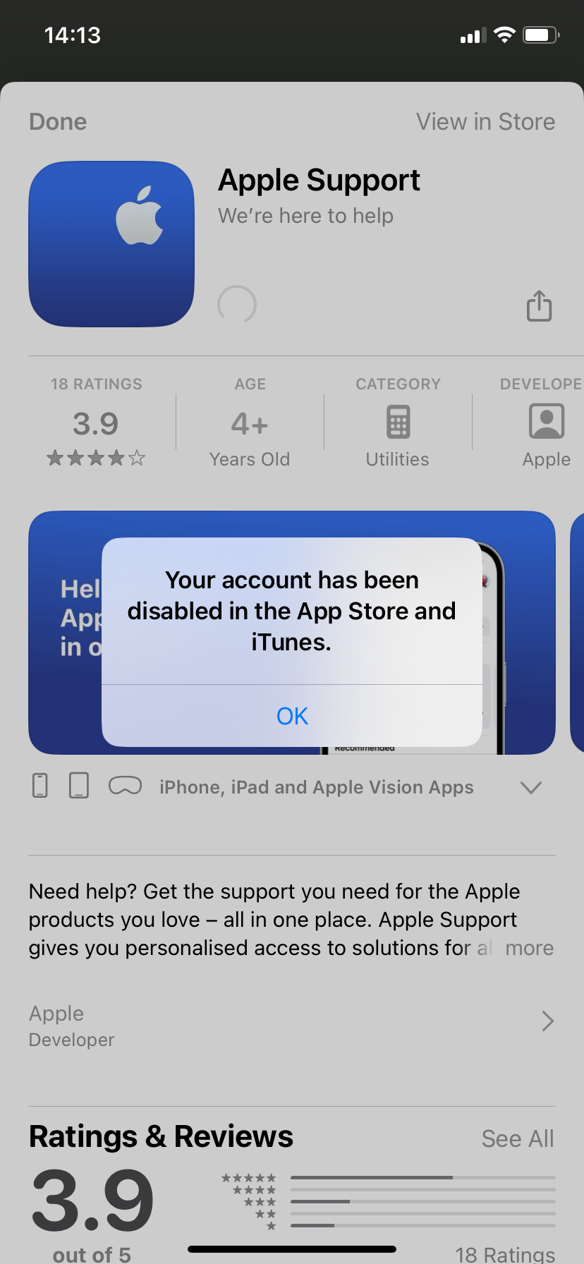 how can i activate my disabled apple id