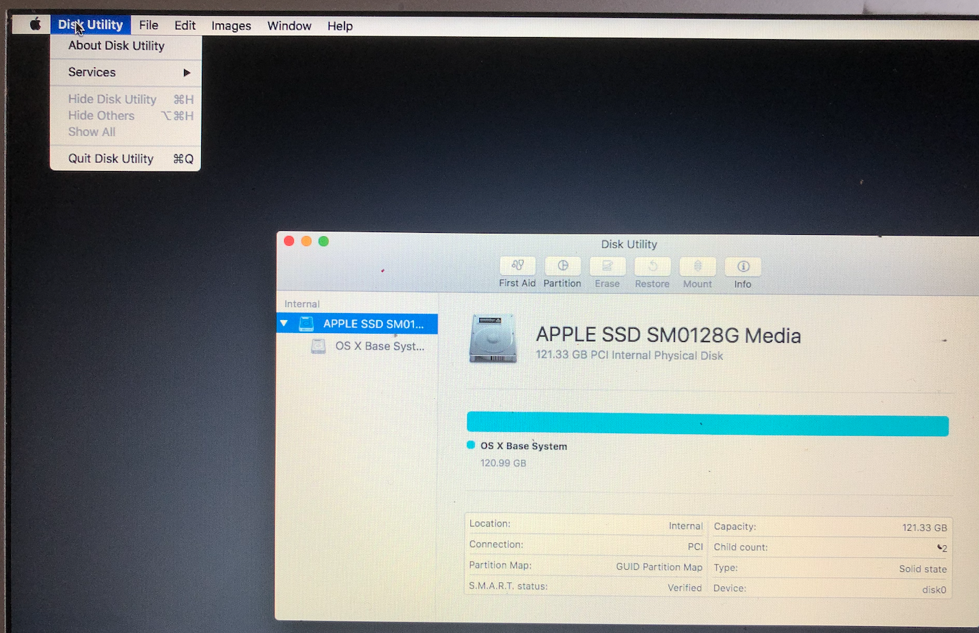 Apple ssd sm0128g media стирать или нет